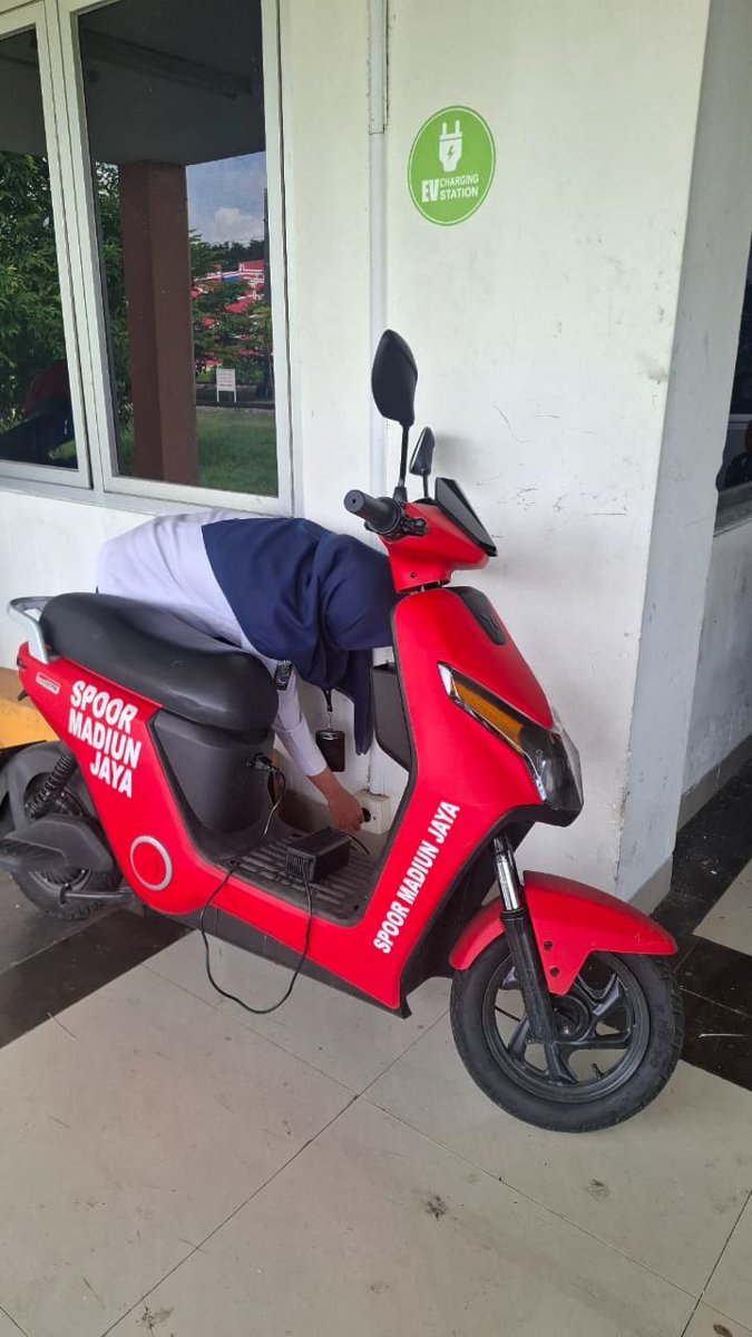 Charging points for EV at PPI Madiun